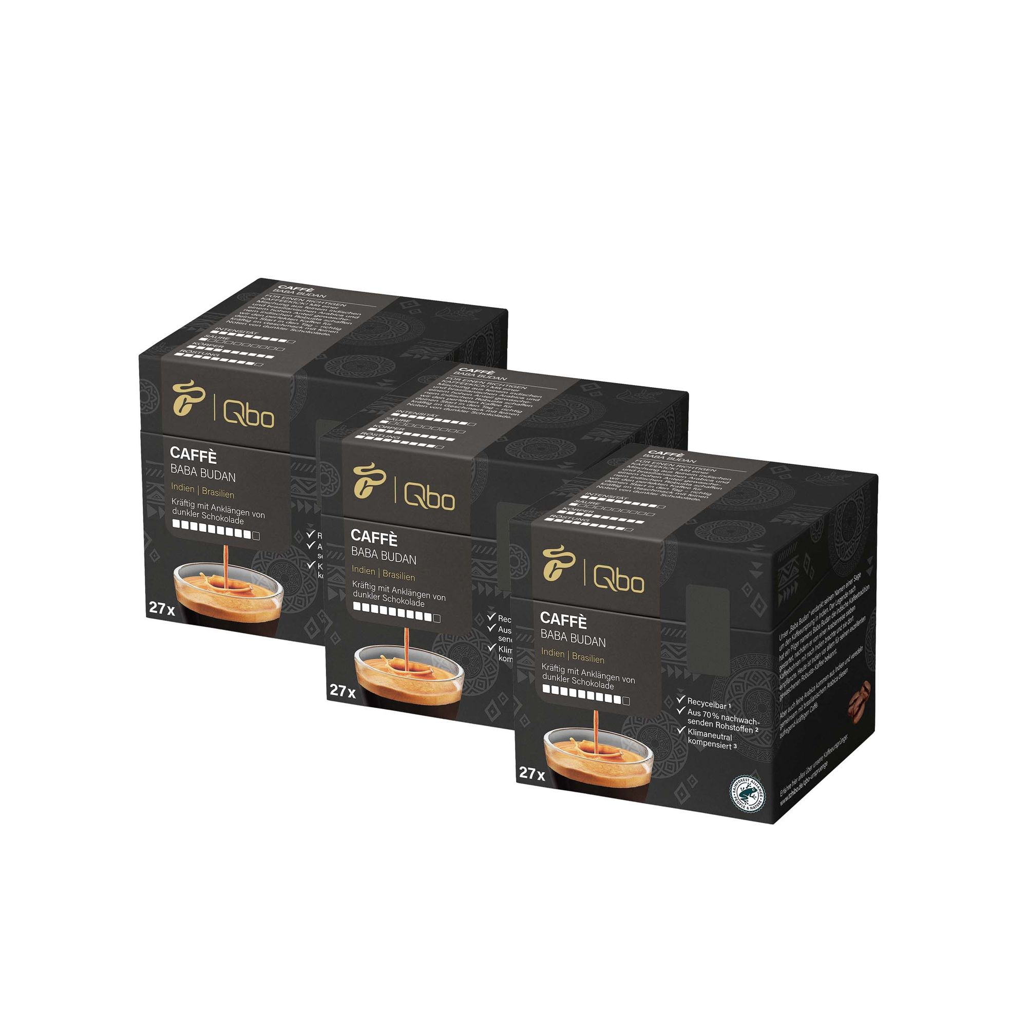 TCHIBO QBO 300991 Caffè Baba Kaffeekapseln Qbo (Tchibo Budan Kapselsystem) Stück 81