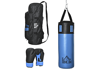 HOMCOM mit Tasche Boxsack-Set, Blau