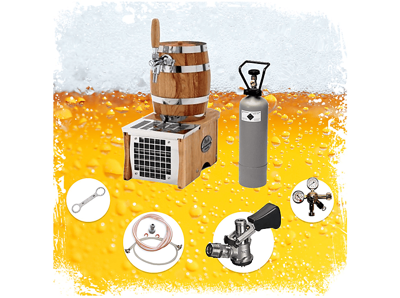 ICH-ZAPFE - Attacco Fusto Birra - Raccordo Di Collegamento Fusto Chiusura Fusto Uscita Superiore 4250517500036