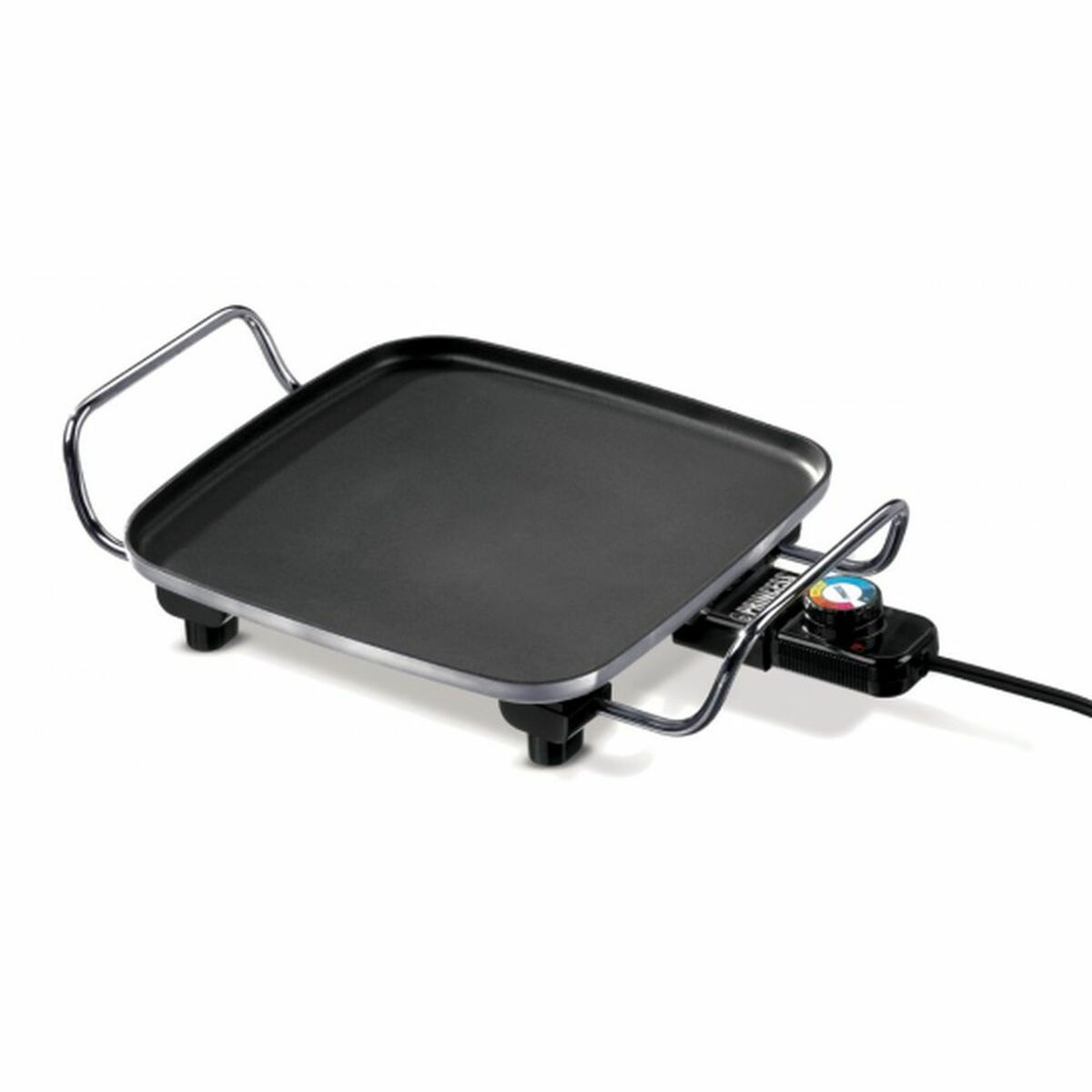 PRINCESS Grillplatte 28x28cm Elektrogrill, Schwarz Watt) (1900