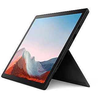 Convertible 2 en 1 - MICROSOFT Surface Pro 7+, 12,3 ", Intel Core i7-1165G7, 16 GB RAM, 256 GB, Windows 10 Pro (32 bit), Negro