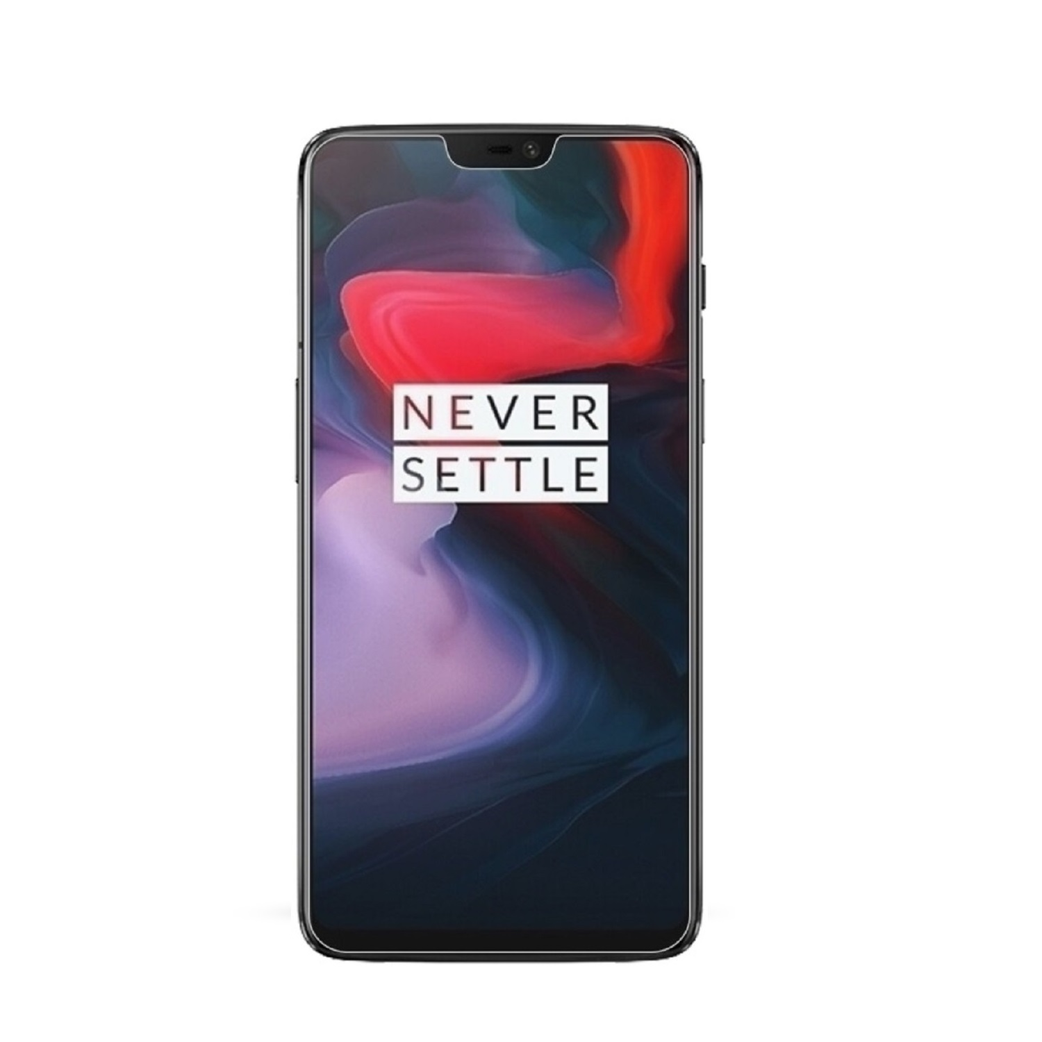 Displayschutzfolie(für 6) Hartglas 9H HD OnePlus PROTECTORKING Schutzglas KLAR 6x