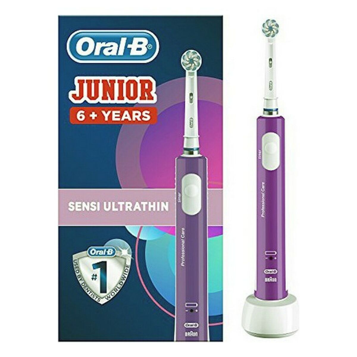 ORAL-B Junior Elektrische Zahnbürste Lila