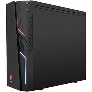 PC gaming - MSI 9S6-B93091-1254, AMD Ryzen, 16 GB RAM, 2 TB SSD, GeForce RTX™ 3070 Ti, FreeDOS (Sin sistema operativo), FreeDOS, Negro