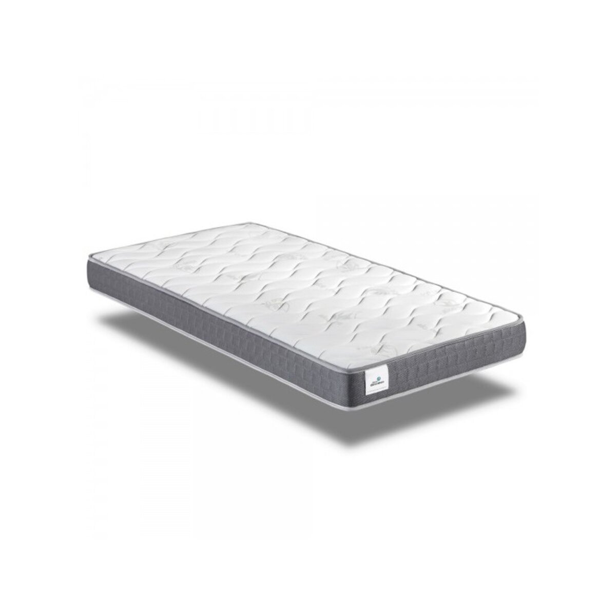 Colchón - MULHACEN 67x180 cm Altura 15 cm DON DESCANSO, Vicoelastico, Blanco