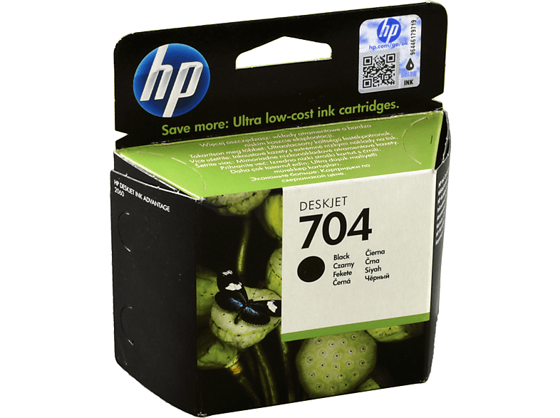 HP 704 Druckkopf schwarz