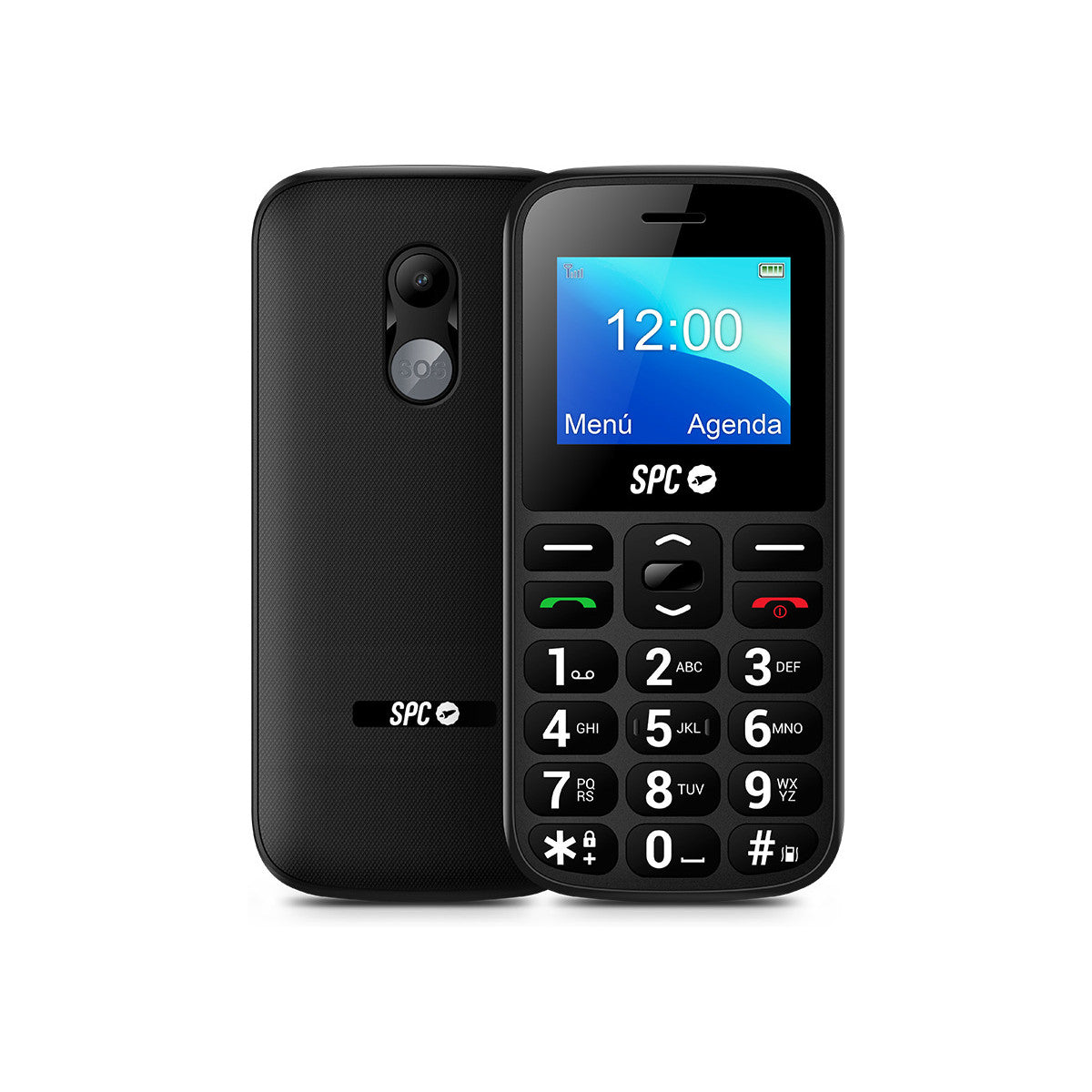 Schwarz Smartphone, SPC 2329N