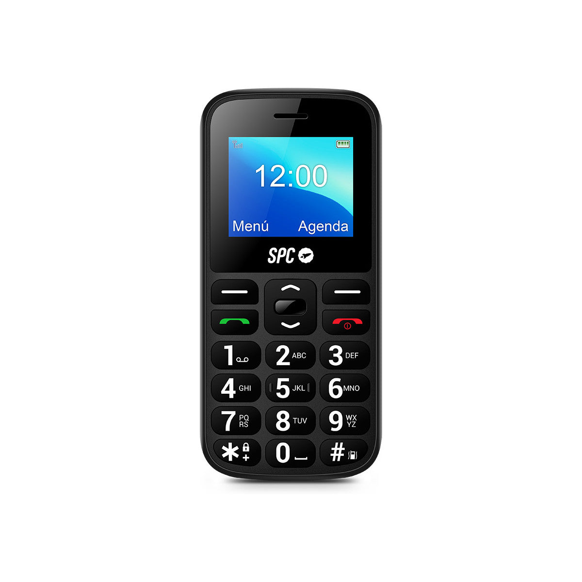 SPC 2329N Smartphone, Schwarz