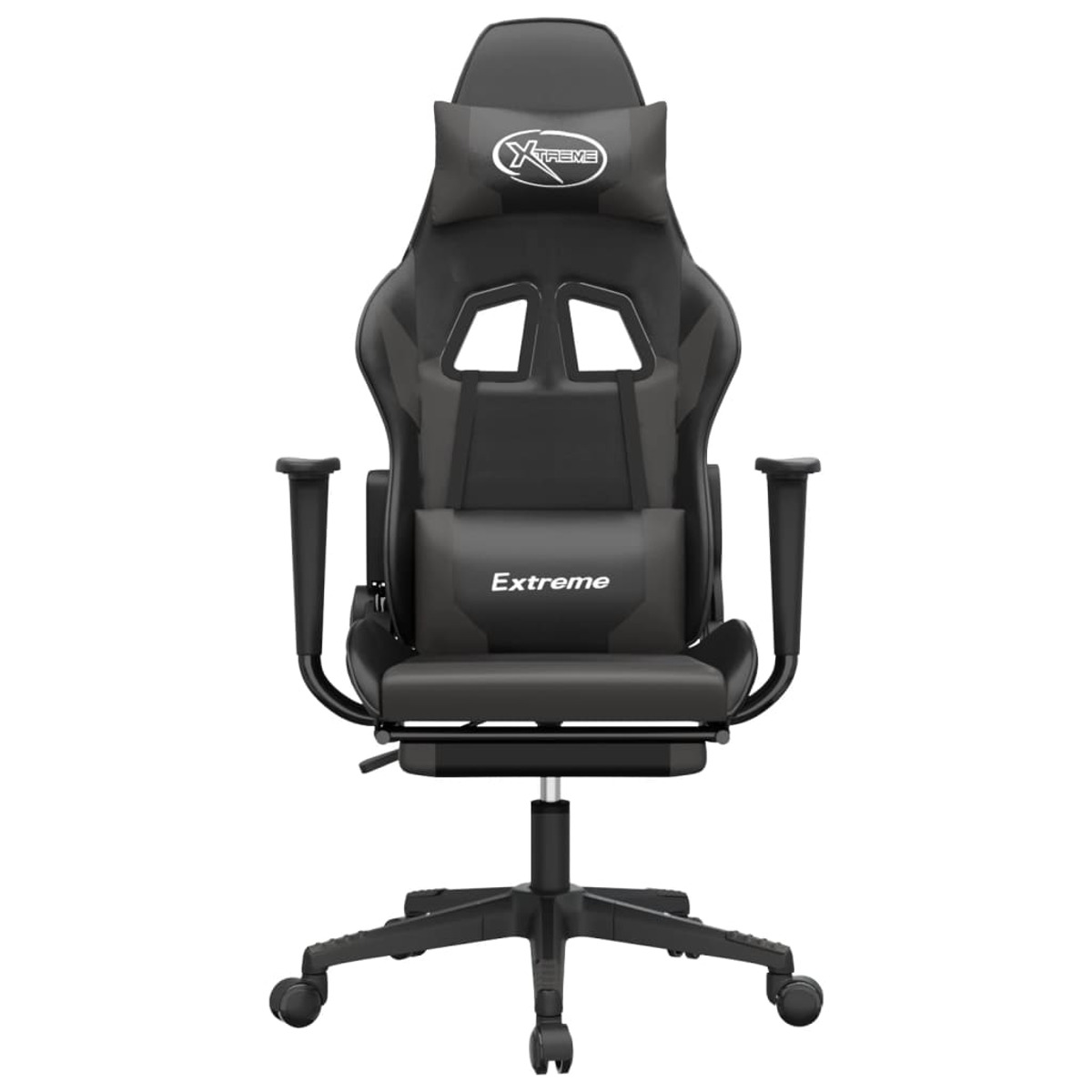 Stuhl, VIDAXL 345461 Schwarz Gaming