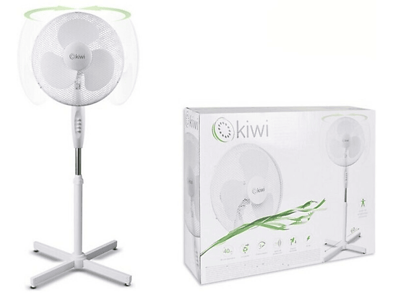 KIWI 8681438106568 Standventilator Mehrfarbig (45 Watt) SATURN