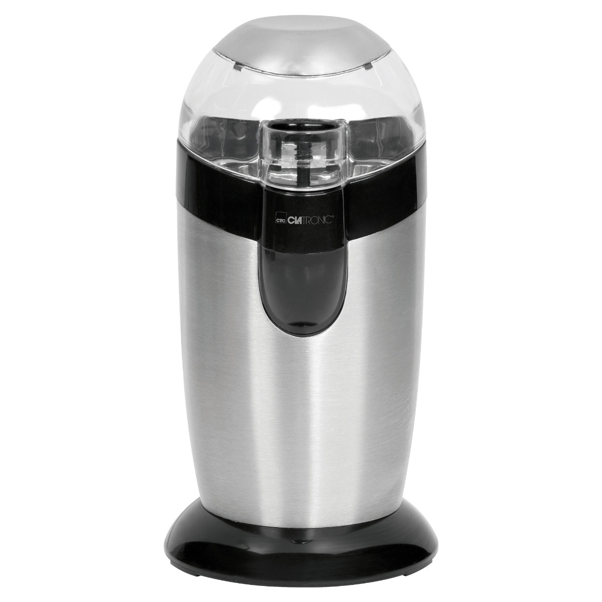 Molinillo de café - KSW 3307, Molinillo Café Eléctrico, Especias, Semillas, 40 g café 20 tazas café, Cuchillas Acero Ino CLATRONIC, Negro/Plata