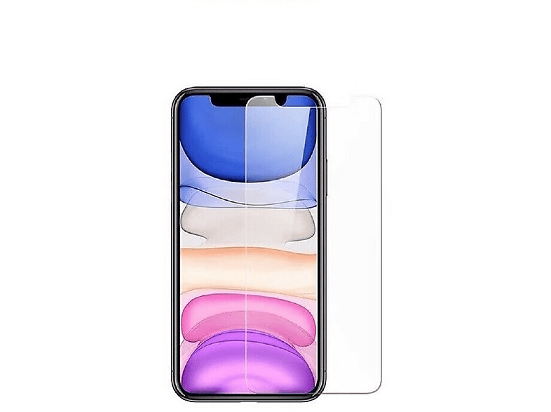 VENTARENT 2 Stück 9H Displayschutz passt für iPhone XR und Apple iPhone 11 Schutzglas Schutzglas(für iPhone XR Apple iPhone XR / Apple iPhone 11)