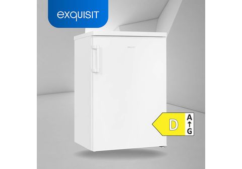 EXQUISIT KS16-4-H-010E weiss Kühlschrank (137,24 kWh, E, 850 mm hoch, Weiß)  | MediaMarkt