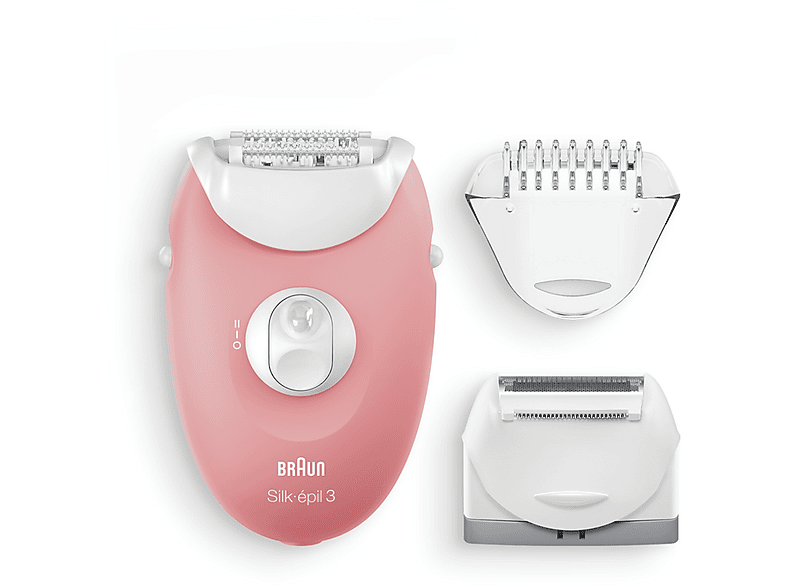 Silk-épil BRAUN Epilierer, rosa/weiß 3 440