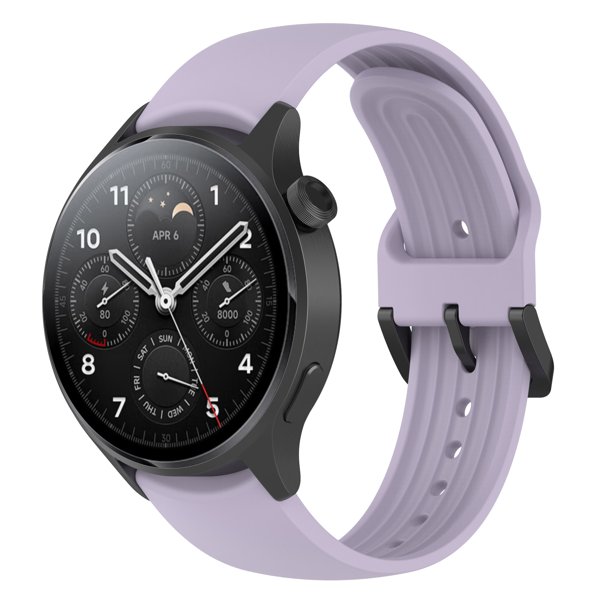INF Uhrenarmband Silikon, Ersatzarmband, Xiaomi, Lila S2, Watch