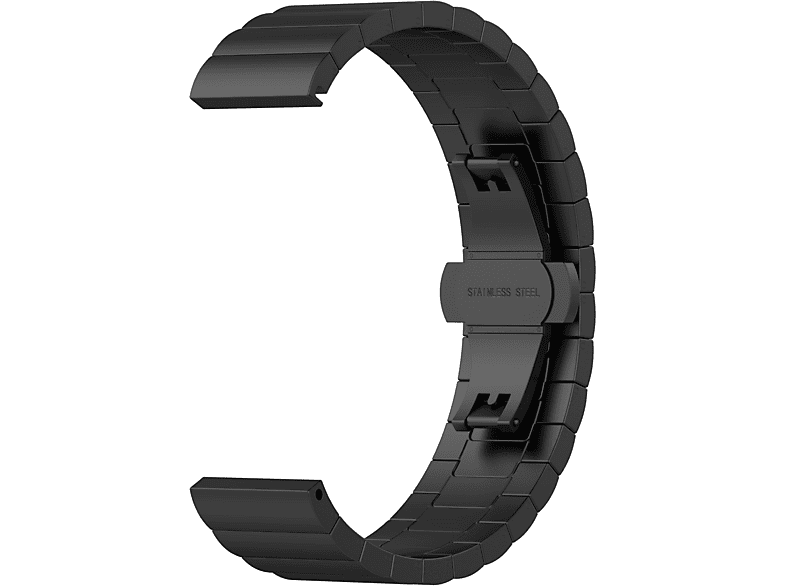INF Uhrenarmband Edelstahl, Ersatzarmband, Huawei, Watch Fit Mini, Schwarz MediaMarkt