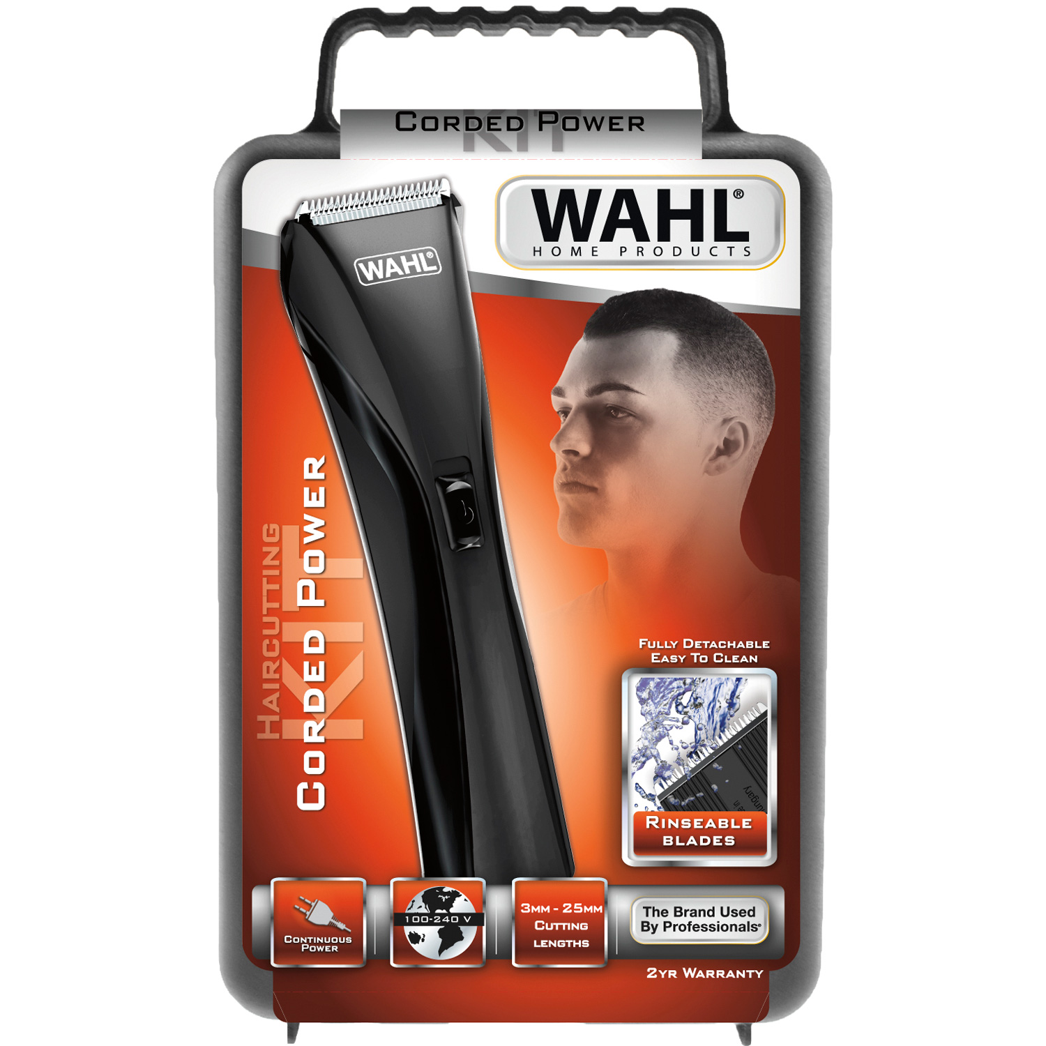 WAHL 260190 Trimmer Bart Schwarz für