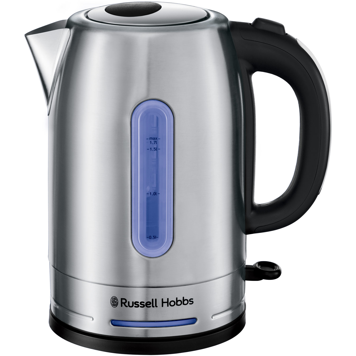 RUSSELL HOBBS Wasserkocher 26300-70 1.7l Wasserkocher Wasserkocher, Silber Leiser