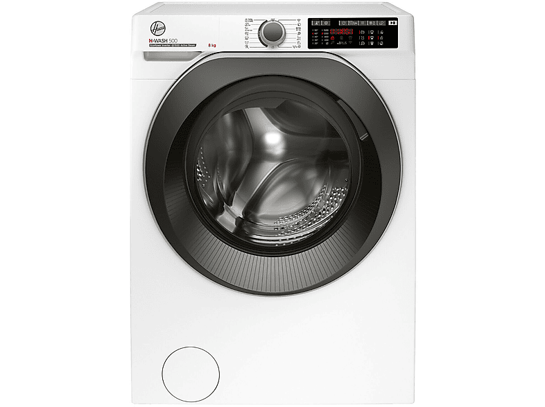 HOOVER HWQ 58AMBS/1-S H-WASH 500 Waschmaschine (8 kg, 1451 U/Min., A)