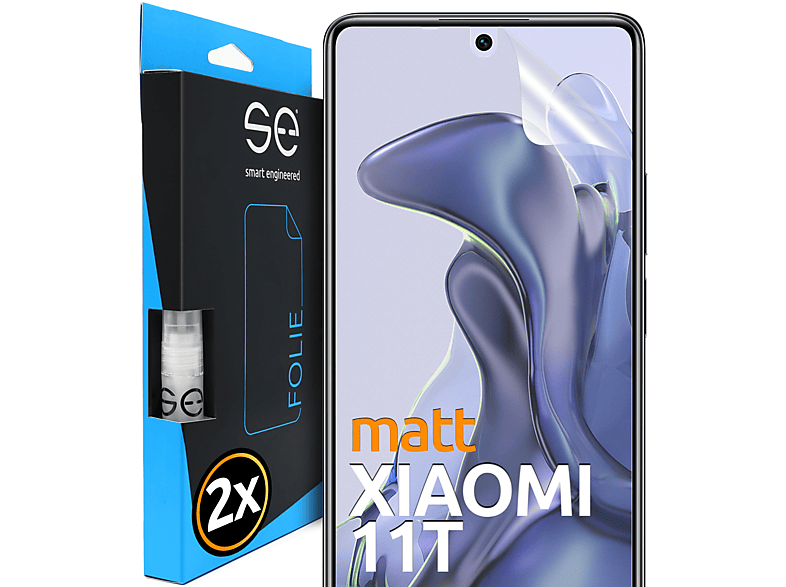 SMART 2x se® (entspiegelt) Schutzfolie(für Xiaomi ENGINEERED 11T)