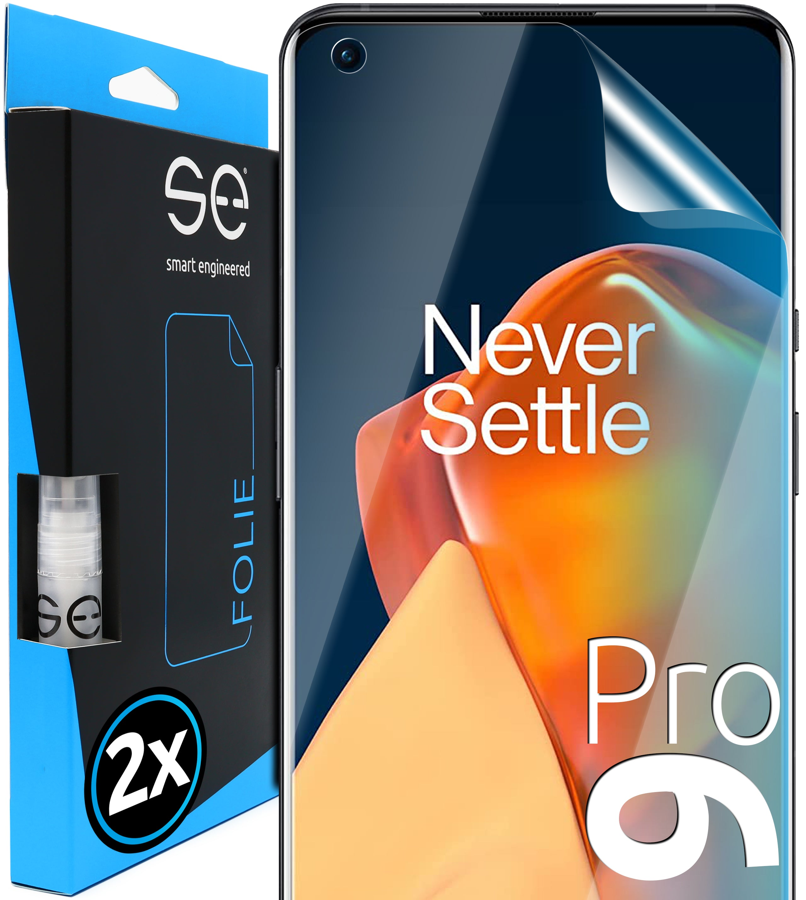 OnePlus 9 se® OnePlus ENGINEERED 2x Pro) SMART Schutzfolie(für