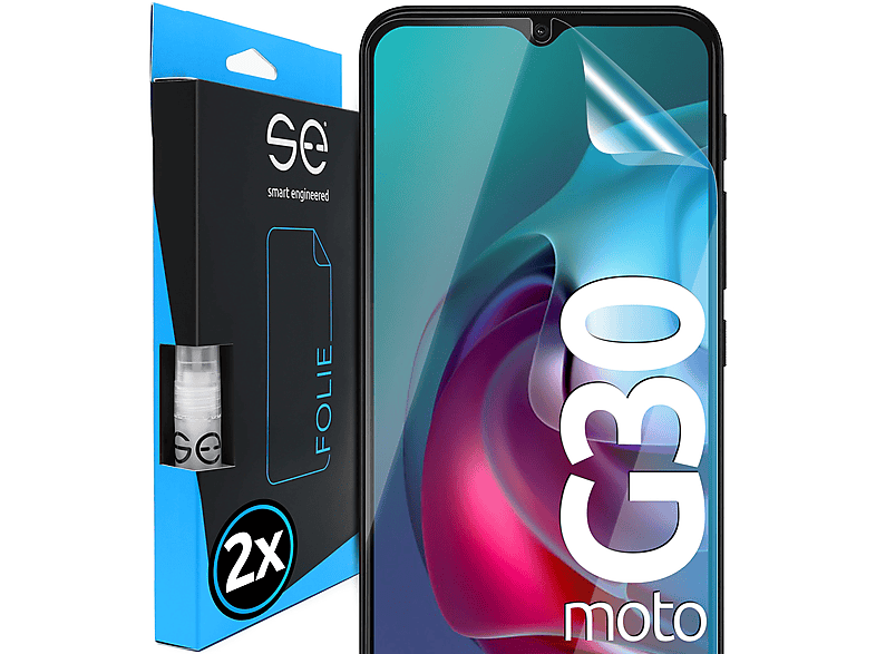 2x Motorola Moto se® SMART Schutzfolie(für G30) ENGINEERED