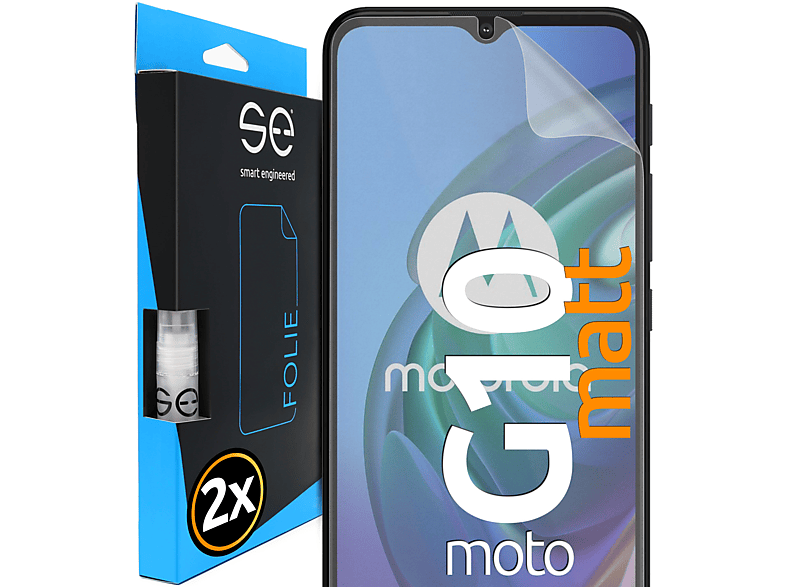 SMART Motorola 2x ENGINEERED G10) Moto se® Schutzfolie(für (entspiegelt)