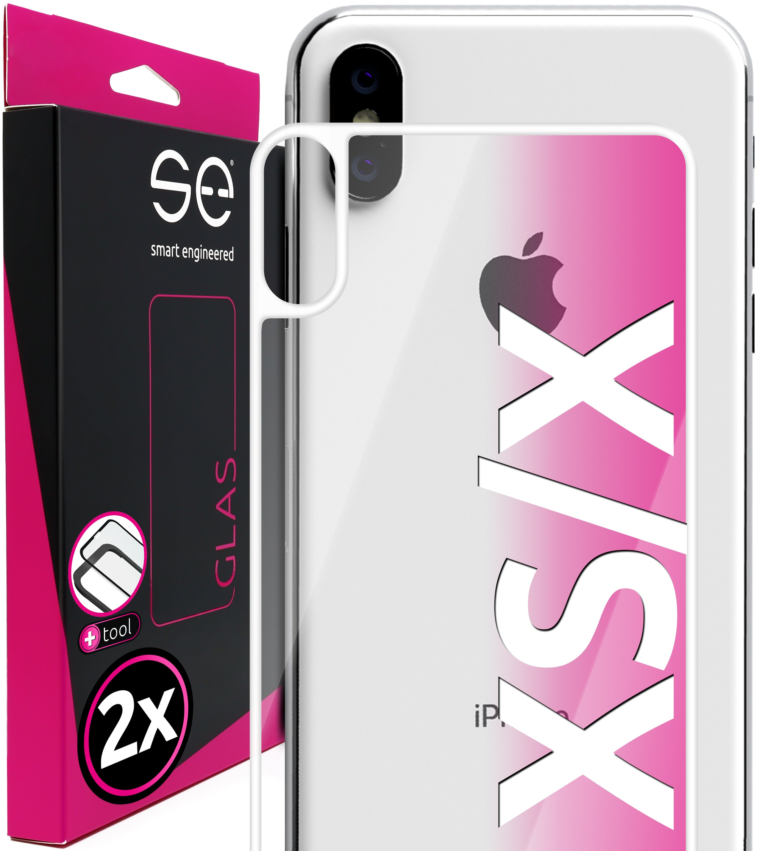 Schutzglas(für SMART X/XS) Apple ENGINEERED 2x se® Iphone