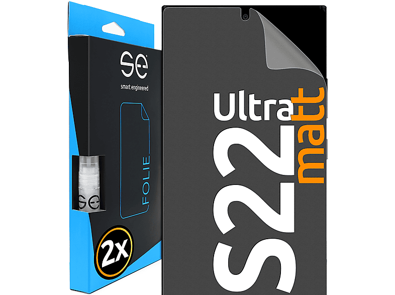 Samsung Ultra) S22 2x Schutzfolie(für se® SMART Galaxy ENGINEERED (entspiegelt)