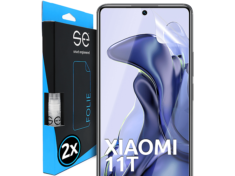 SMART ENGINEERED 2x se® Xiaomi 11T) Schutzfolie(für