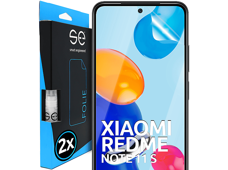 Redmi se® 2x Note Xiaomi Schutzfolie(für ENGINEERED 11s) SMART