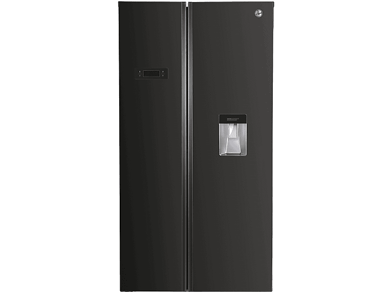 HOOVER HHSBSO 6174BWD Side-by-Side (E, 195 cm hoch, Schwarz) | MediaMarkt