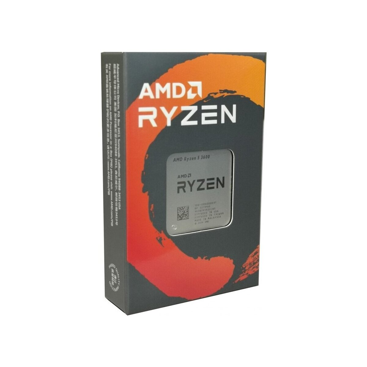 AMD 3600 Prozessor, Schwarz