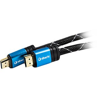 Cable HDMI - Silver HT 93010, Negro