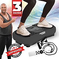 MIWEBA SPORTS  MV100 2D Vibrationsplatte, grau