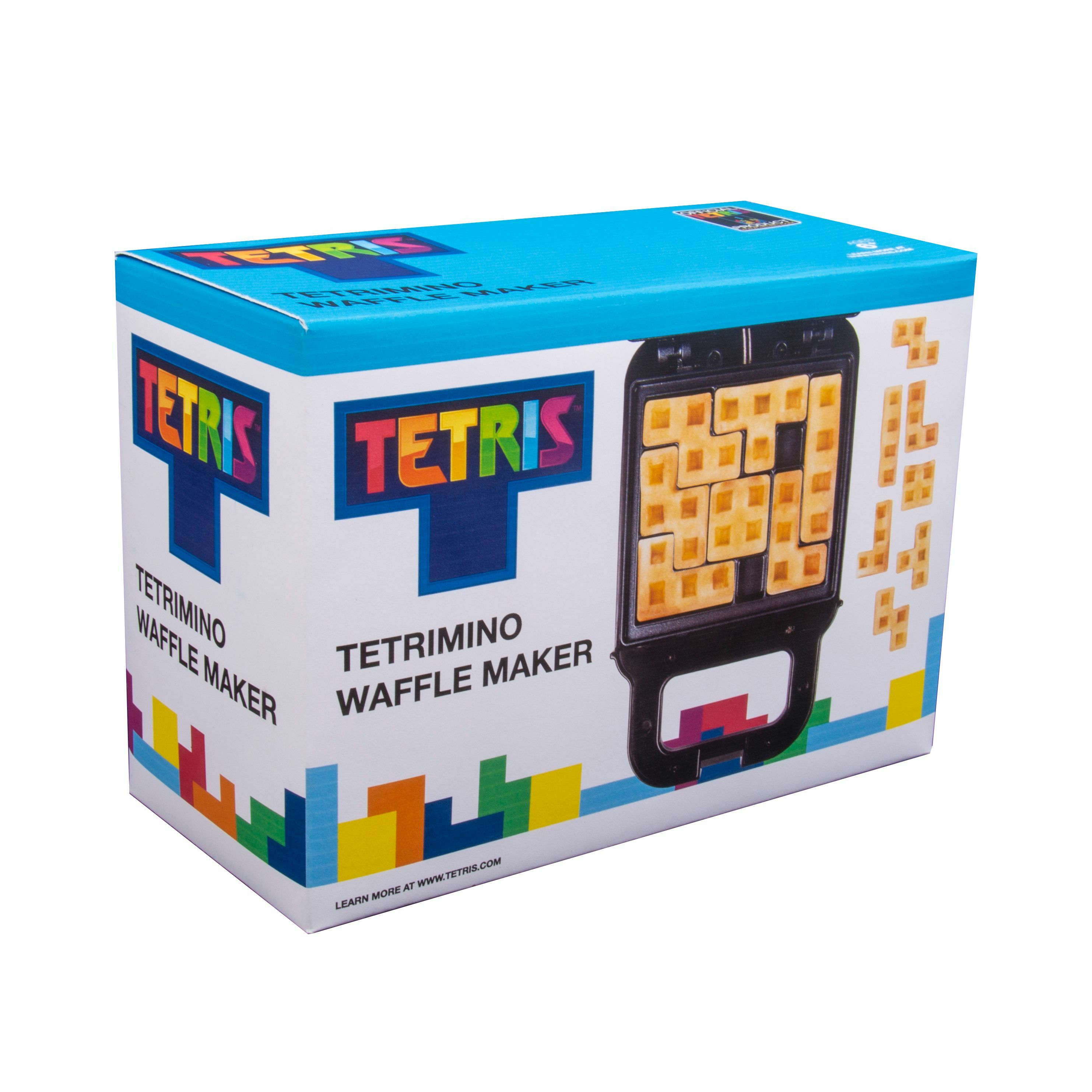 FIZZ CREATIONS Tetrimino Tetris™ Schwarz Waffeleisen