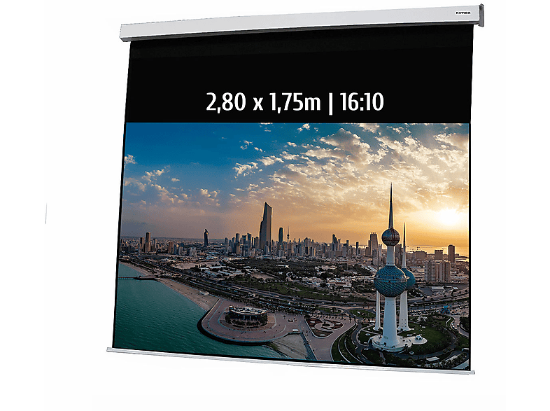 Pantalla de proyección - KIMEX 042-3437 eléctrica