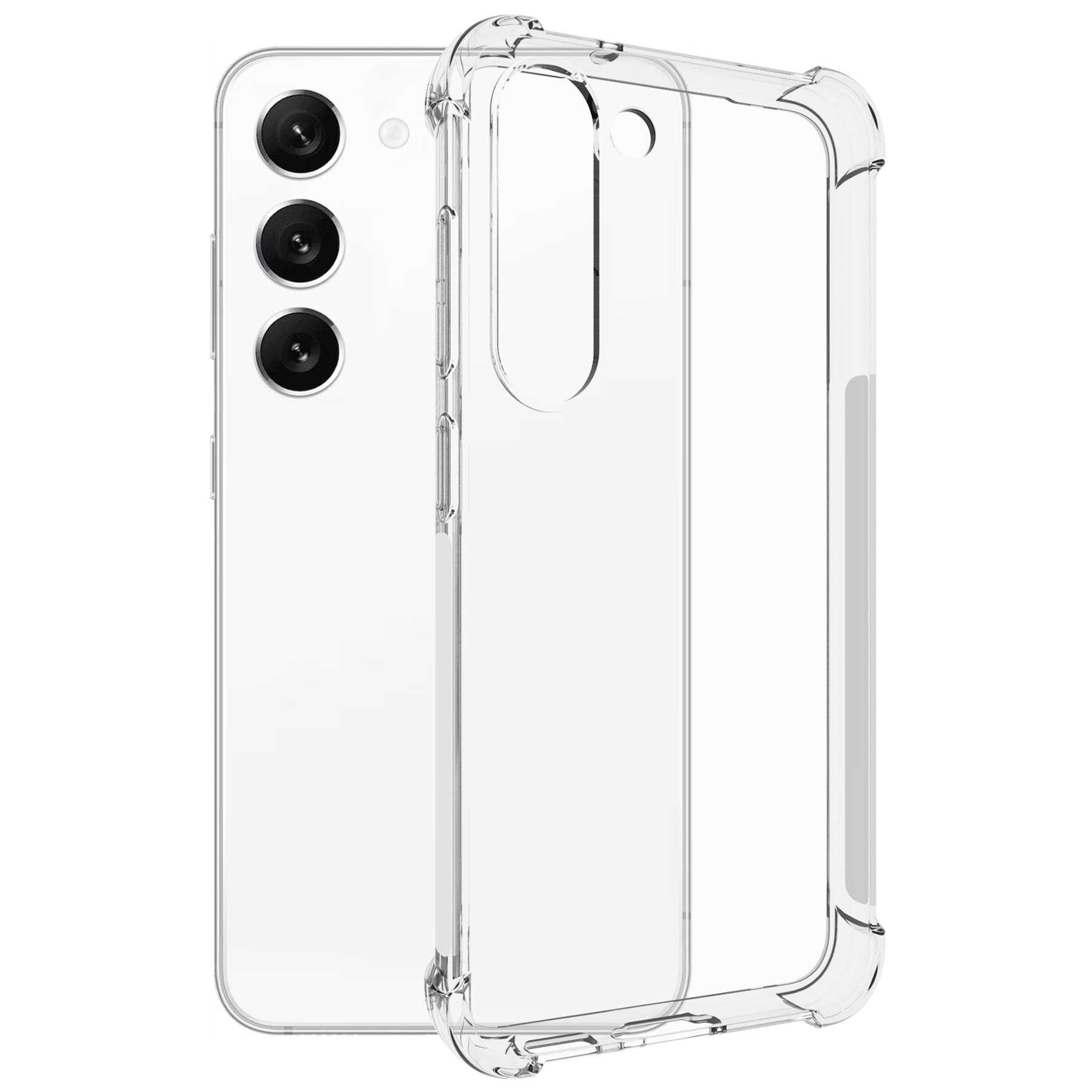 MTB MORE ENERGY Clear Plus, Case, Armor Backcover, Transparent Samsung, S23 Galaxy
