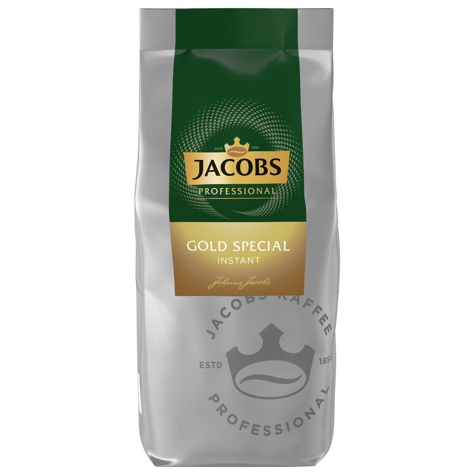JACOBS Professiona Special 2x500 Instantkaffee auflösen, (In heißem Heißgetränkeautomaten) Gold g Wasser