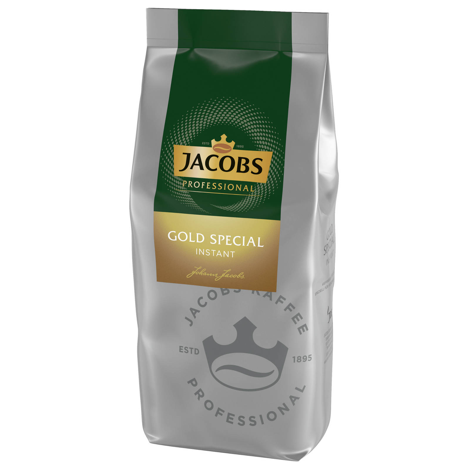 JACOBS Professiona Special 2x500 Instantkaffee auflösen, (In heißem Heißgetränkeautomaten) Gold g Wasser