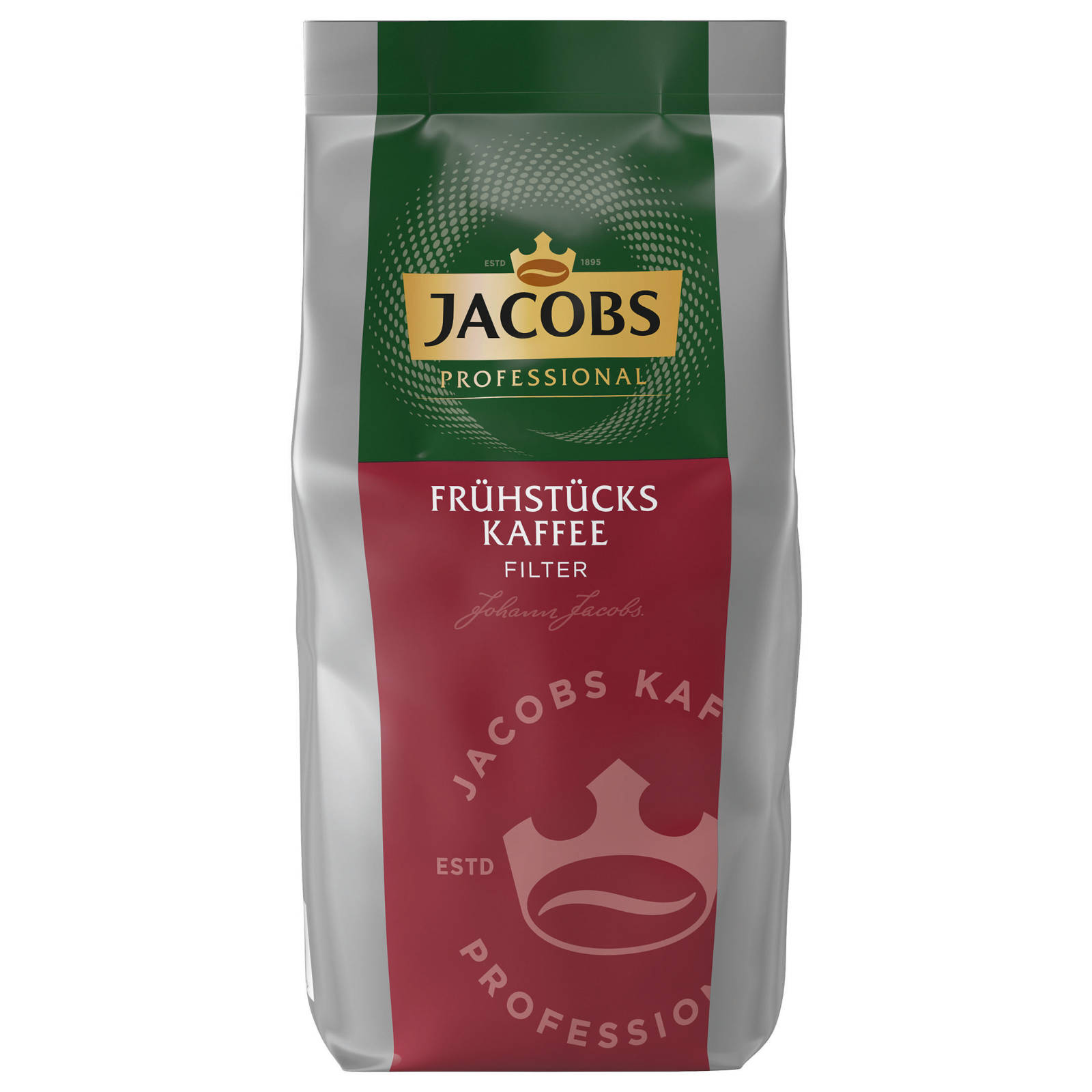 Frühstückskaffee (Filtermaschinen, Filterkaffee Professional kg Press) JACOBS French 2x1
