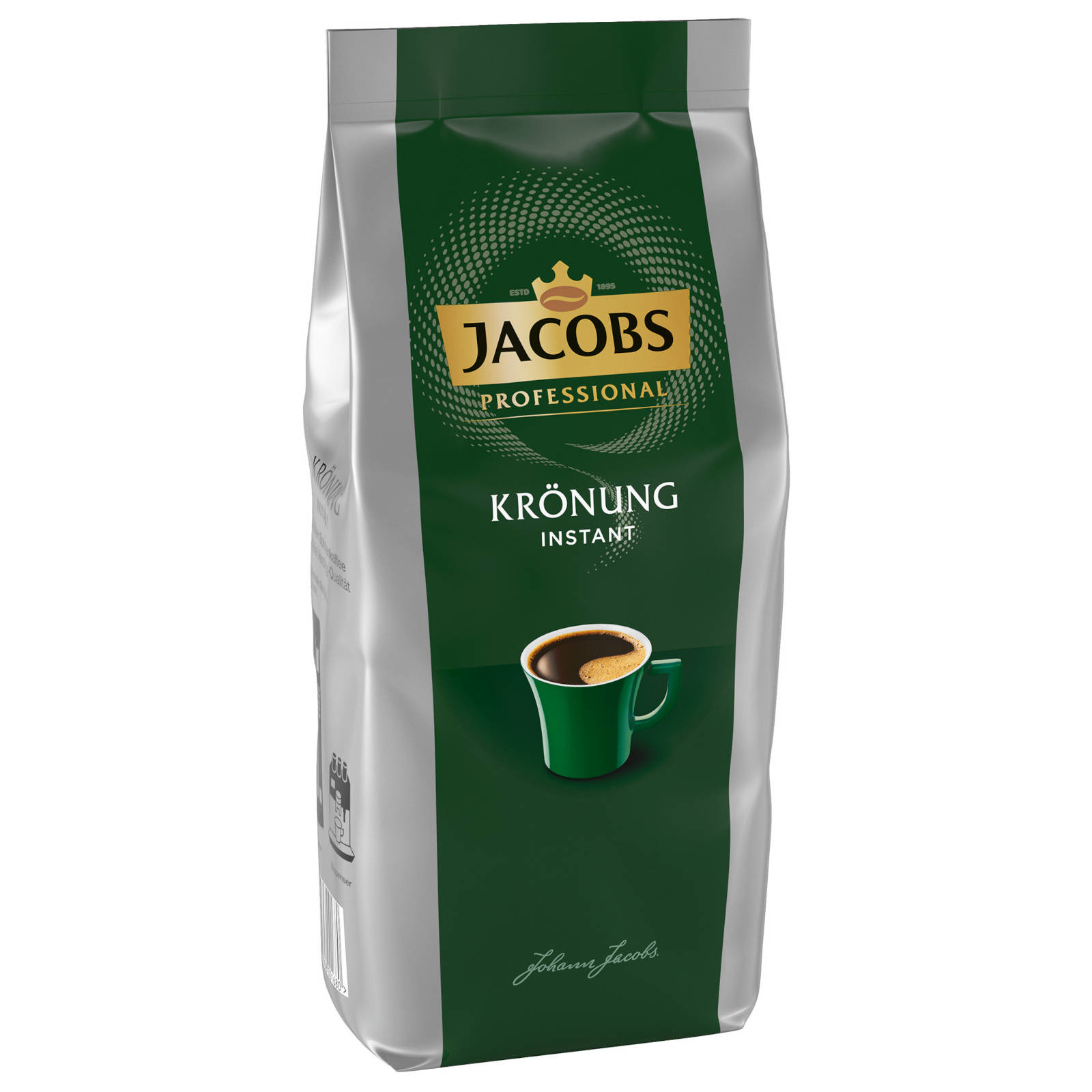 JACOBS Professional auflösen, Krönung heißem (In Heißgetränkeautomaten) g Instantkaffee 8x500 Wasser