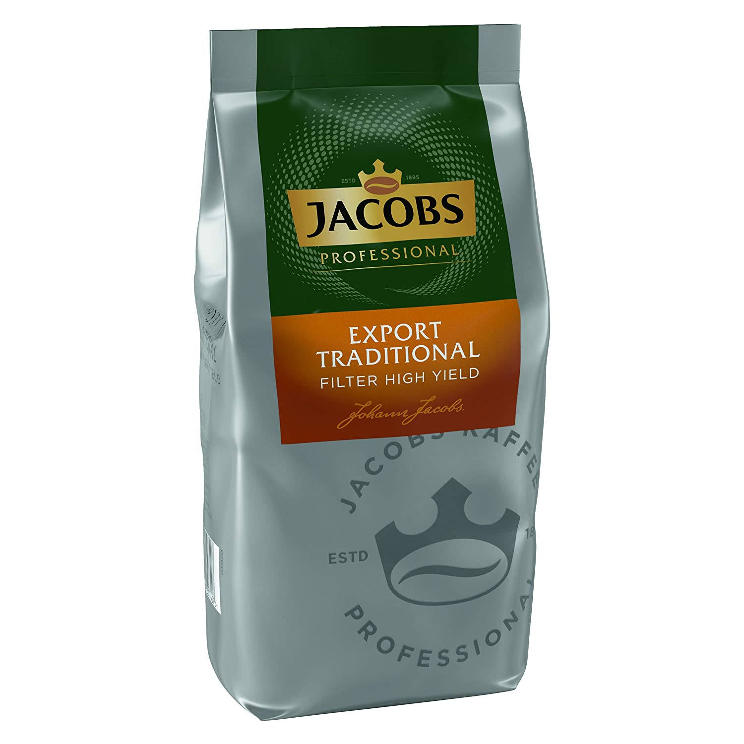 High 2x800g JACOBS Yield French (Filtermaschinen, Traditional Export Professional Press) Filterkaffee