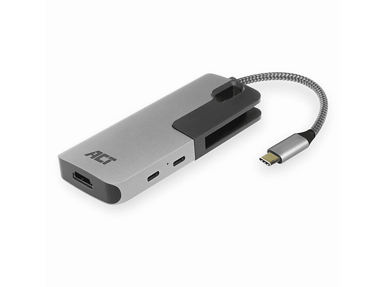 ACT AC7021, USB Hub, Grau | USB Hubs