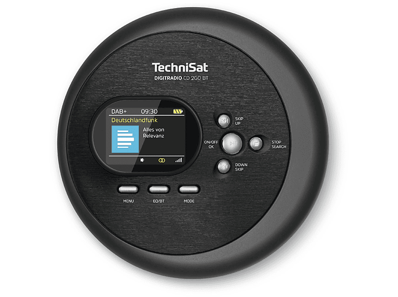 TECHNISAT DIGITRADIO CD UKW-Radio schwarz DAB, BT Digitalradio, RDS, Radio/Lautsprecher, mit DAB+, DAB+ 2GO AM, FM, DAB+ Bluetooth
