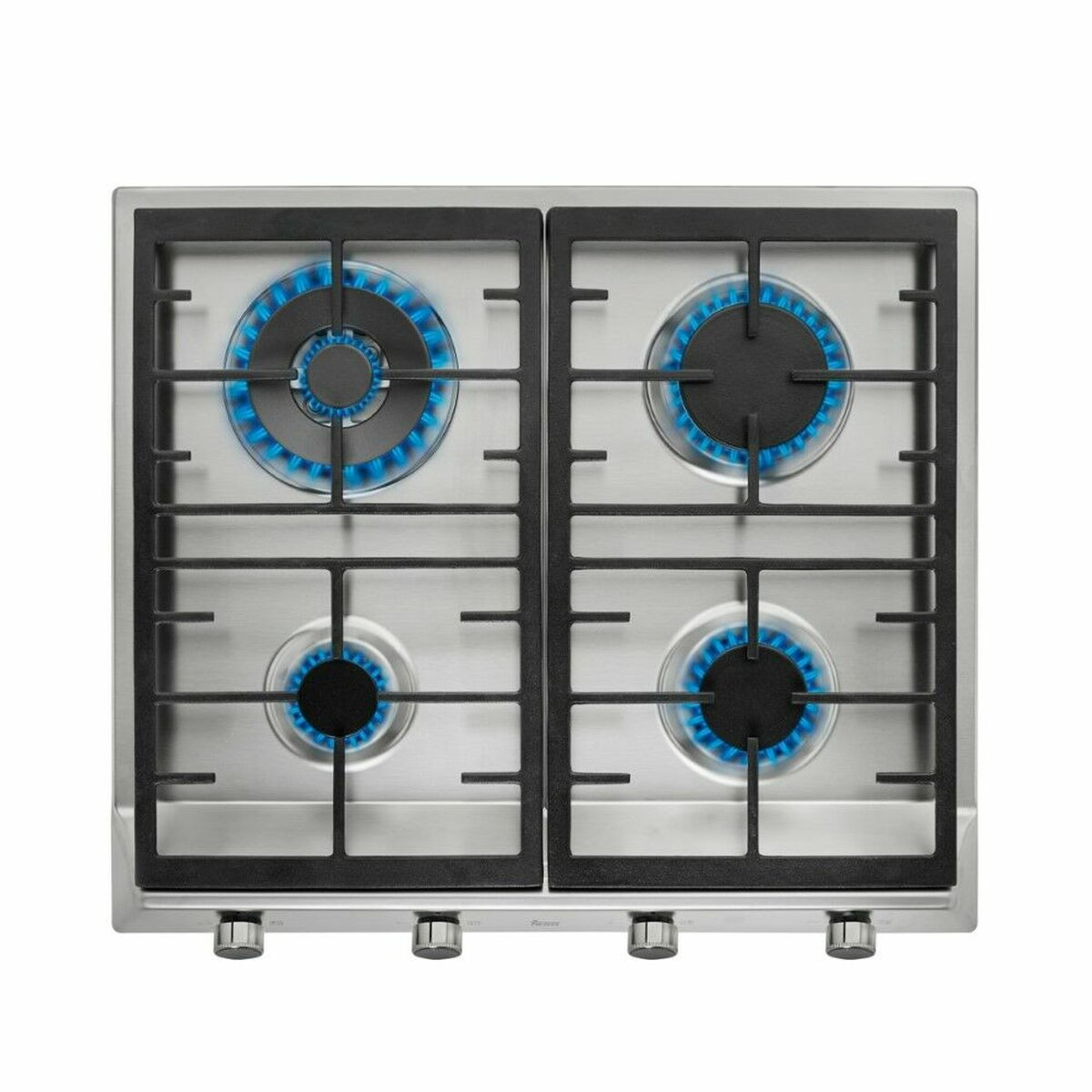 Placa de gas - 9520 TEKA, Acero Inoxidable, 4, Acero Inoxidable