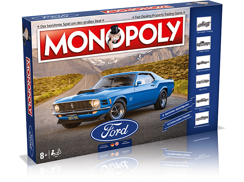 Monopoly Ford Edition Deutsch Englisch 