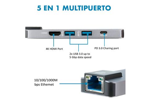 DONKEY PC – Adaptador USB c a Jack 3.5 mm con Carga rápida USB c (20v).  Donkey pc