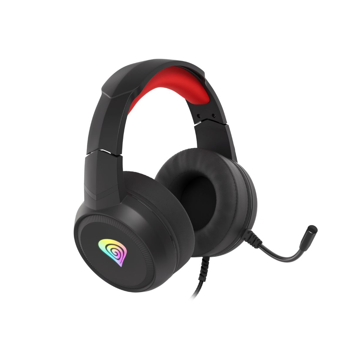 Auriculares Gaming - NSG-1609 GENESIS, Control remoto, Multicolor