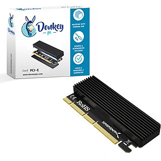 Tarjeta Pcie Mv2 ssd - Donkey pc DONKPCIEHEAT, Plata